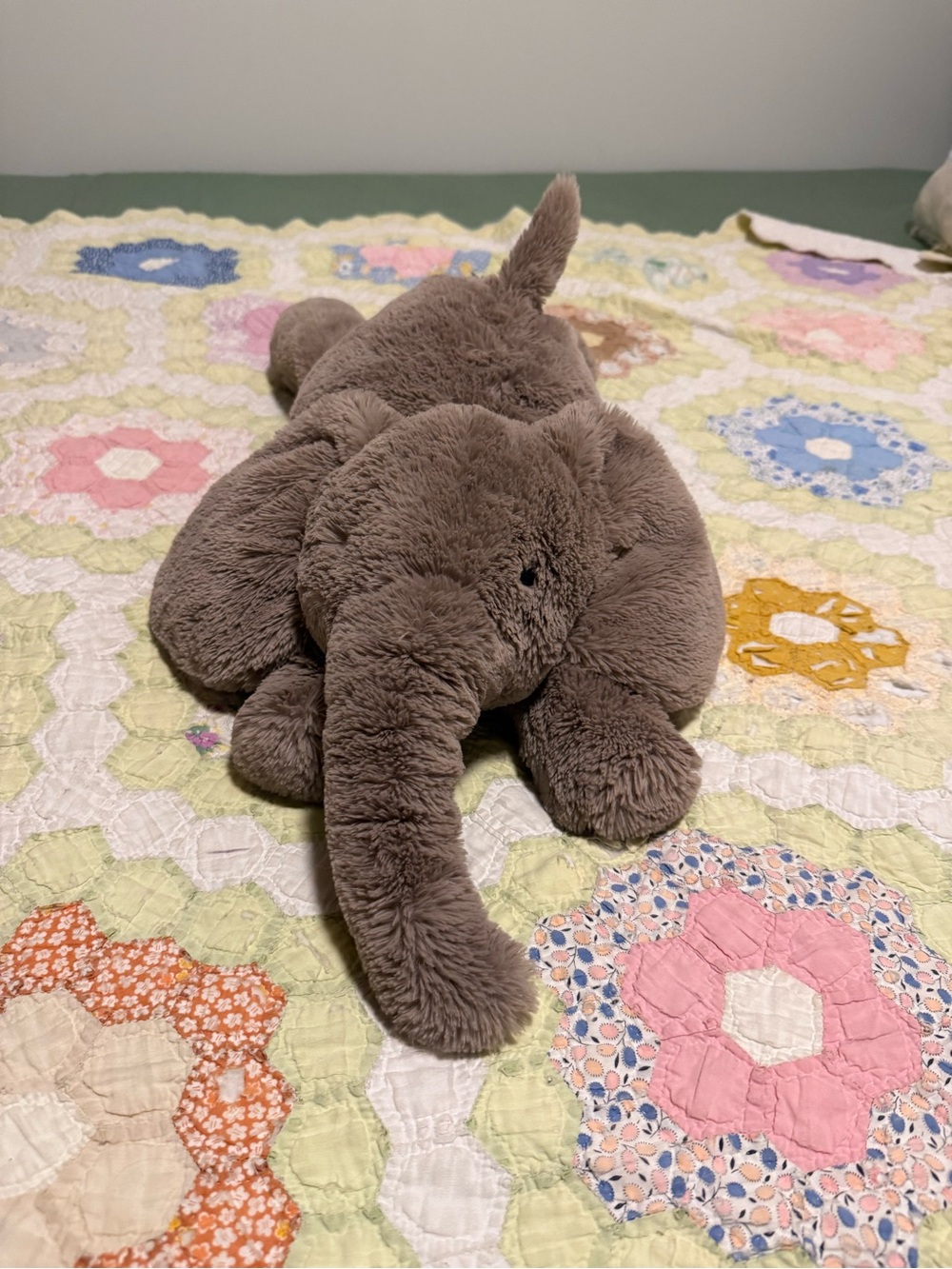 Jellycat Large Smudge Elephant NWT